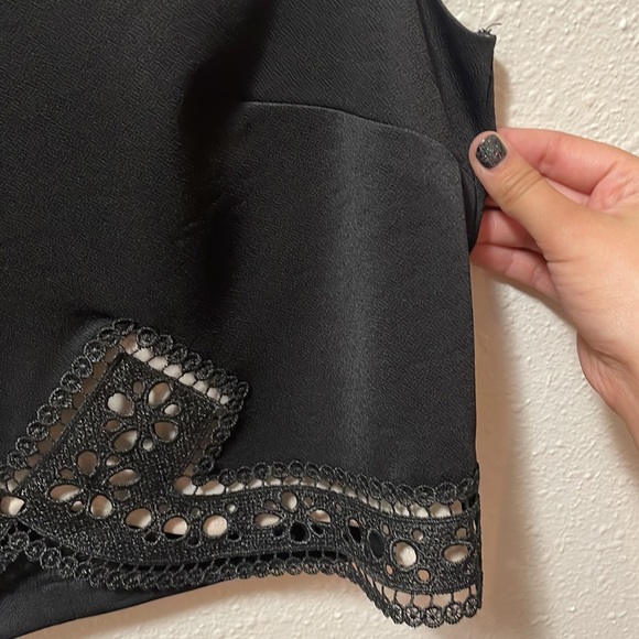 7th Avenue Black Dress Top - Picture 5 of 10